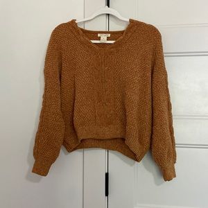 Women’s yellow sweater
